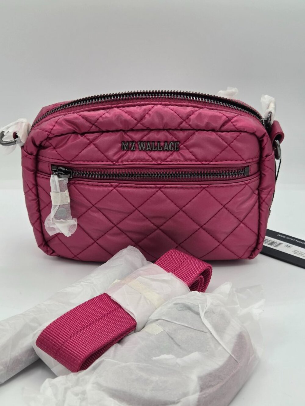 MZ Wallace Mini Crosby Crossbody | Peony Pearl | New With Tags